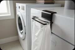 Laundry room appliance and folding shelf render